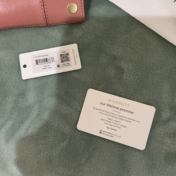Hammitt Women's 110 wallet in pink sand - Picture 2 of 14